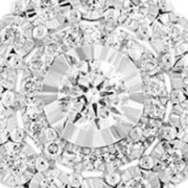 1/2 ct. t.w. Lab Grown Diamond Necklace in Sterling Silver