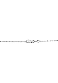1/2 ct. t.w. Lab Grown Diamond Necklace in Sterling Silver
