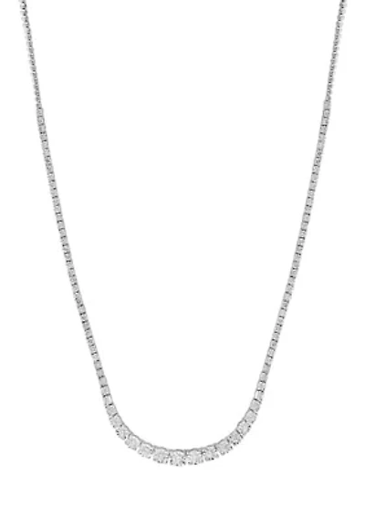 2.85 ct. t.w. Lab Grown Diamond Necklace in 14K White Gold