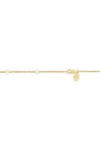 1 ct. t.w. Lab Grown Diamond Necklace in Gold Over Sterling Silver