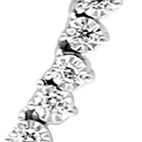 1 ct. t.w. Miracle Set Diamond Tennis Necklace in 14K White Gold