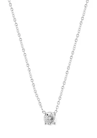 1/2 ct. t.w. Diamond Pendant Necklace in 14K White Gold