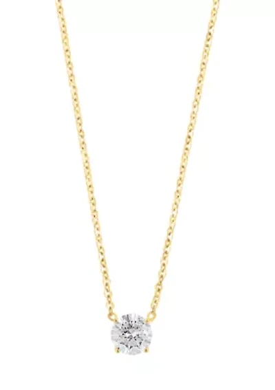 1 ct. t.w. Diamond Necklace in 14K Yellow Gold