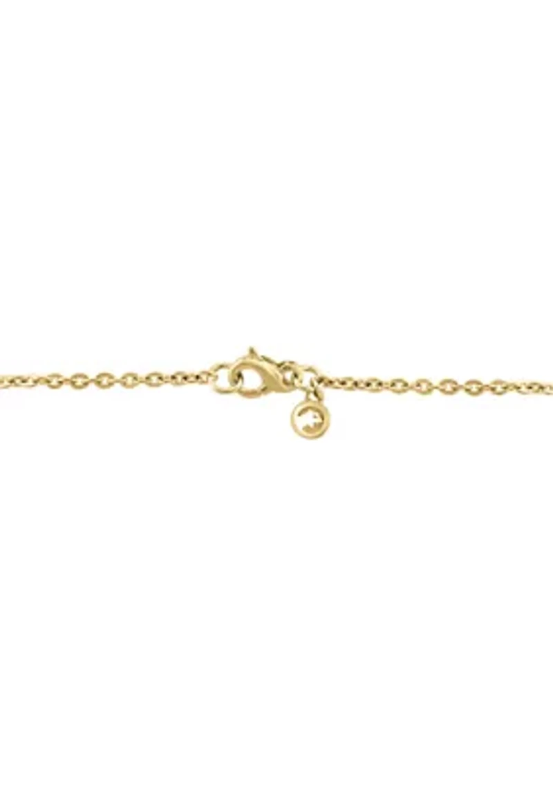 1 ct. t.w. Diamond Necklace in 14K Yellow Gold