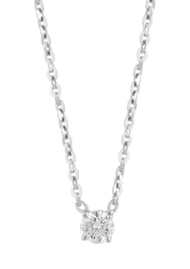 1 ct. t.w. Diamond Necklace in 14K White Gold