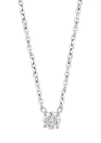 1 ct. t.w. Diamond Necklace in 14K White Gold