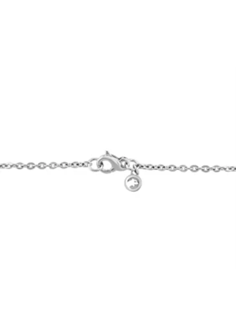 1 ct. t.w. Diamond Necklace in 14K White Gold