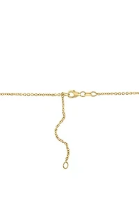 5/8 ct. t.w. Diamond Flower Necklace in 14K Yellow Gold