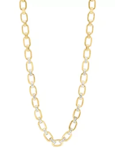 7/8 ct. t.w. Diamond Necklace in 14K Yellow Gold