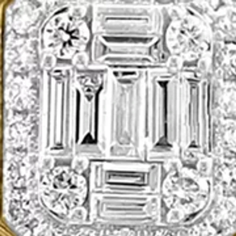 14K Yellow Gold Diamond Necklace