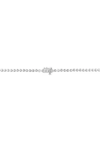 9/10 ct. t.w. Diamond Miracle Set Necklace in Sterling Silver