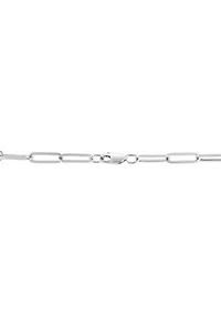 1.09 ct. t.w. Diamond Paperclip Necklace in Sterling Silver