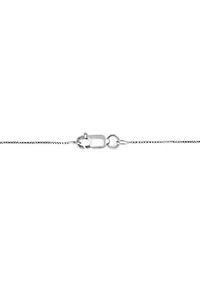  14K White Gold Lab Grown Diamond Pendant (With 1/2 ct. t.w. Center Size)