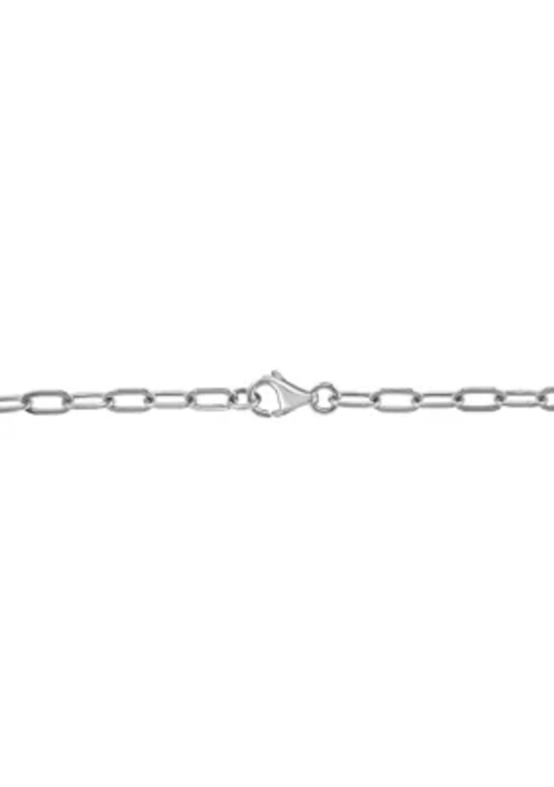14K White Gold Lab Grown Diamond Pendant