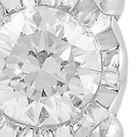  1/10 ct. t.w. Lab Grown Diamond Pendant Necklace in Sterling Silver