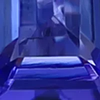 14K White Gold Diamond and Tanzanite Pendant Necklace