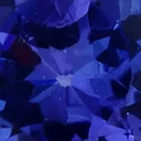 Diamond and Tanzanite Star Pendant Necklace in Sterling Silver