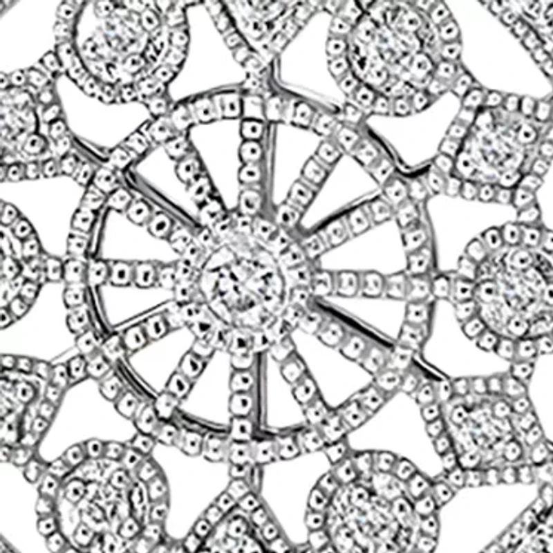 1/2 ct. t.w. Diamond Pendant Necklace in 14K White Gold