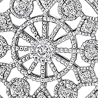 1/2 ct. t.w. Diamond Pendant Necklace in 14K White Gold