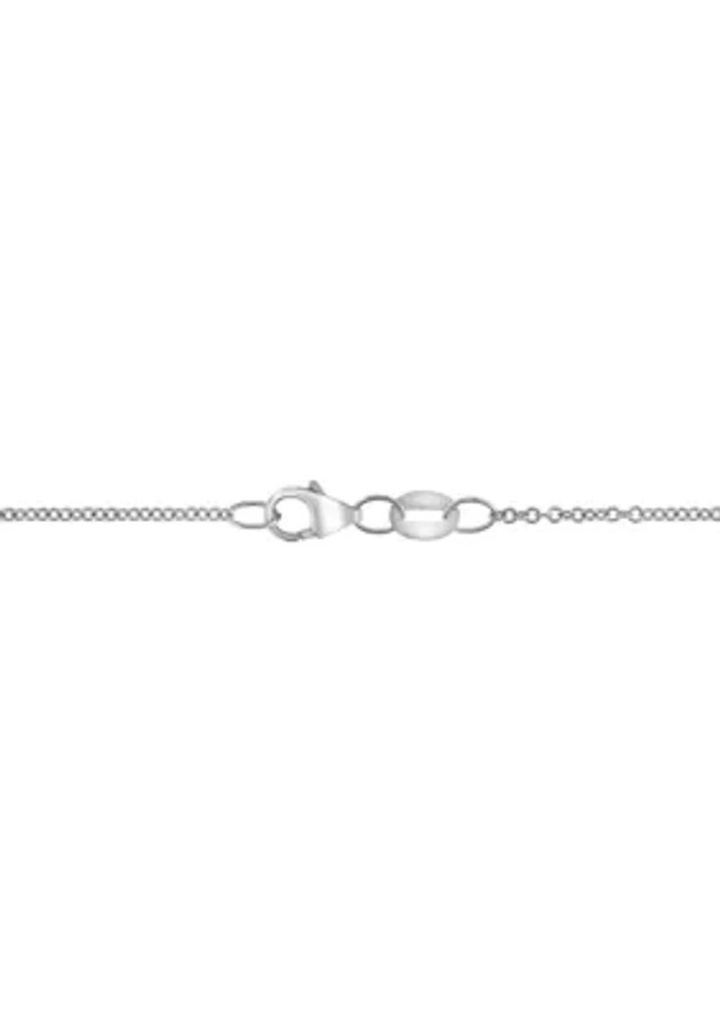 1 ct. t.w. Diamond Pendant Necklace in 14K White Gold 