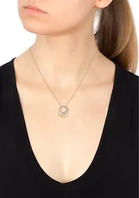 1/4 ct. t.w. Diamond Pendant Necklace in 14K White, Yellow, and Rose Gold