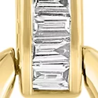 1/10 ct. t.w. Diamond Oval Necklace in 14K Yellow Gold