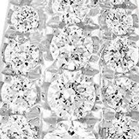 14K White Gold and Yellow Gold Diamond Pendant