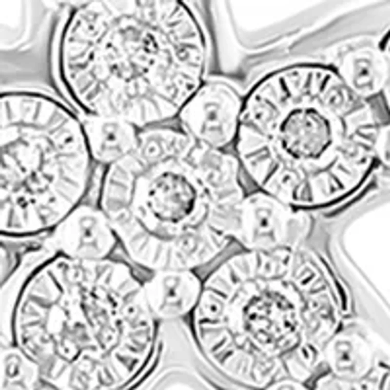 1/10 ct. t.w. Diamond Necklace in Sterling Silver