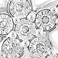 1/10 ct. t.w. Diamond Necklace in Sterling Silver