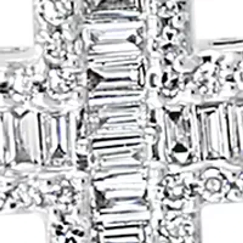 Diamond Pendant Necklace in 14K White Gold