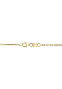1/3 ct. t.w. Diamond Pendant Necklace in 14K White and Yellow Gold