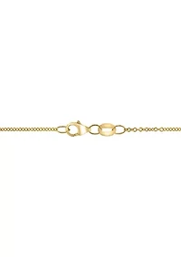 1/2 ct. t.w. Diamond Pendant Necklace in 14K Yellow Gold