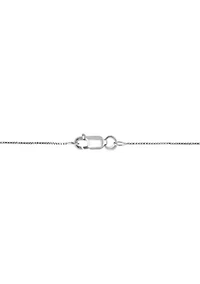 Sterling Silver Diamond Pendant 
