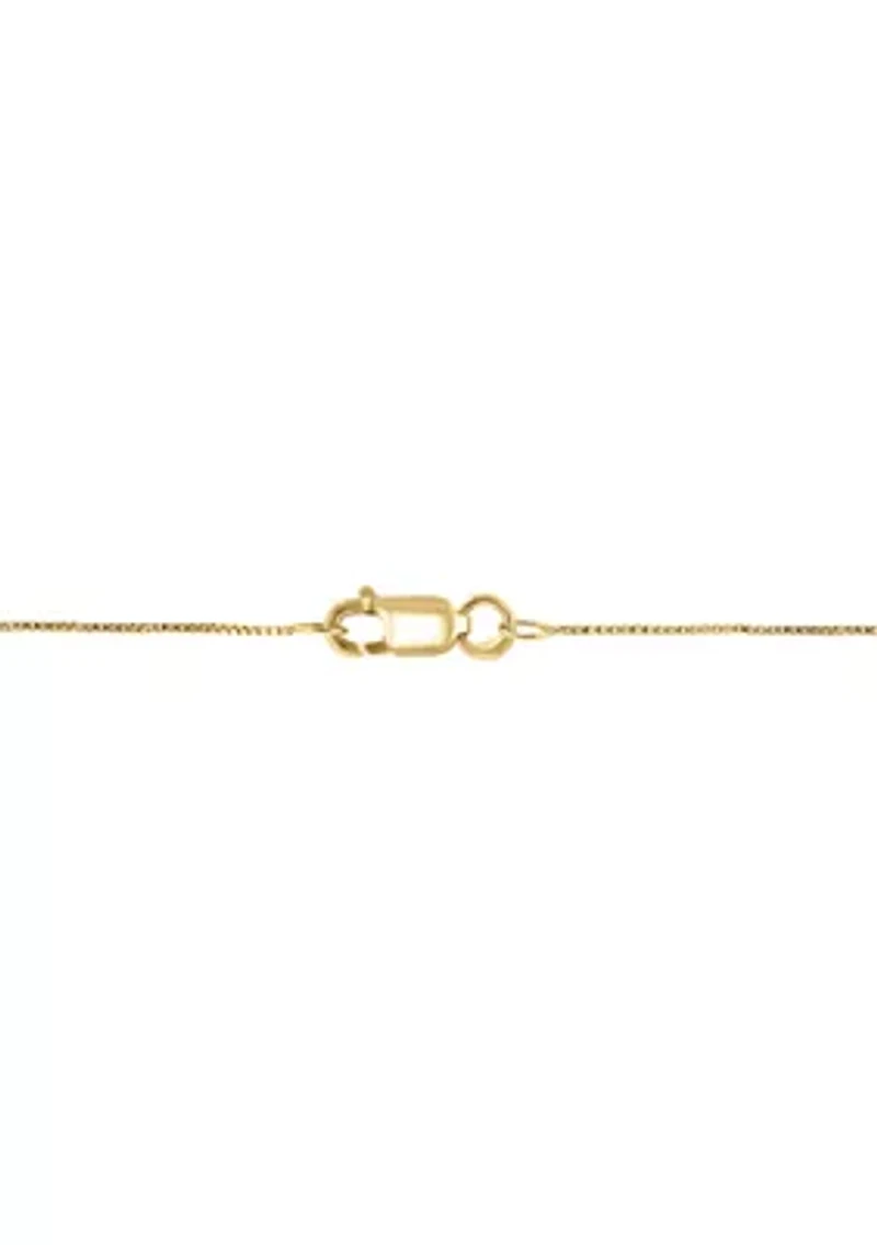 1/2 ct. t.w. Diamond Earrings and Necklace Set in Gold Over Sterling Silver