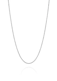 14K Gold Glitter Rope Chain Necklace