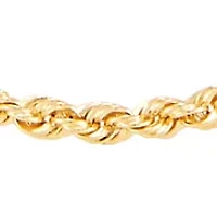 Heavy Hollow Glitter Chain in 14K Yellow Gold