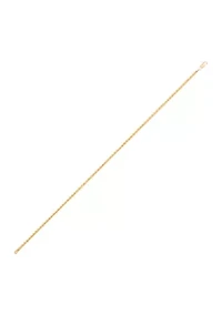 Hollow Rope Bracelet in 14K Yellow Gold