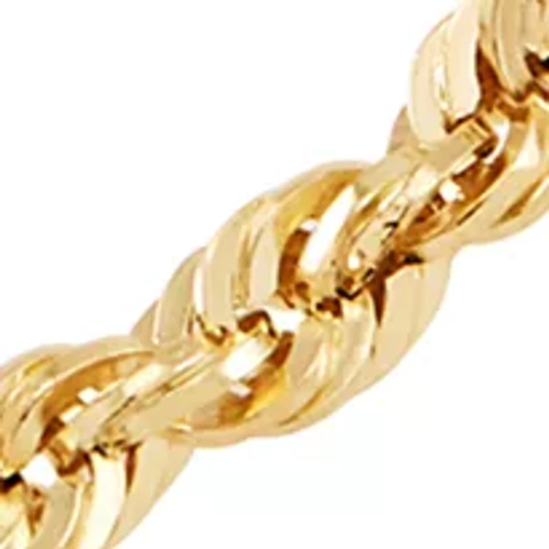 Men's Gold Glitter Bracelet in 14k Yellow Gold
