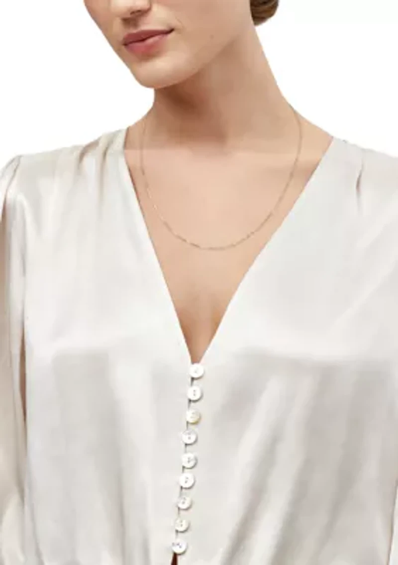 Solid Box Chain in 14K Yellow Gold