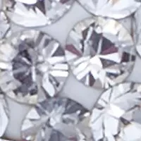 Crystal Ball Baby Earrings 14K Yellow Gold