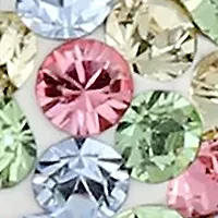 Crystal Ball Baby Earrings 14K Yellow Gold