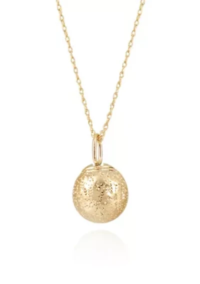 Pendant Necklace in 14k Yellow Gold