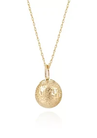 Pendant Necklace in 14k Yellow Gold