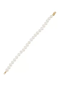 Pearl Bracelet in 14K Yellow Gold