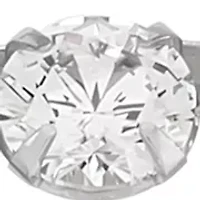 5/8 ct. t.w. Lab Grown Diamond Heart Pendant Necklace with 18" Cable Chain in Sterling Silver