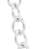 1/10 ct. t.w. Lab Grown Diamond and Lab Grown Sapphire Heart Pendant with 18" Cable Chain in Sterling Silver