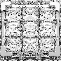 10K White Gold 3/4 c.t. t.w. Diamond Engagement Ring