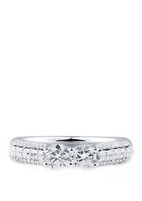 1 ct. t.w. Diamond Ring in 14K White Gold