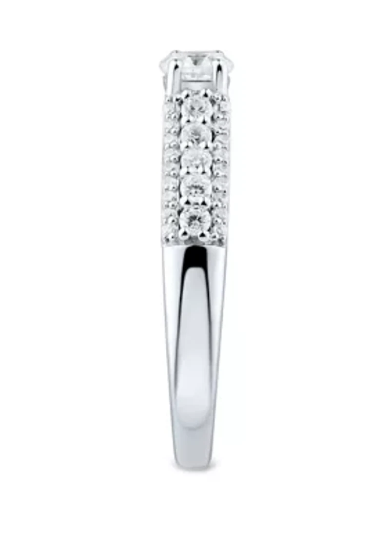 1 ct. t.w. Diamond Ring in 14K White Gold