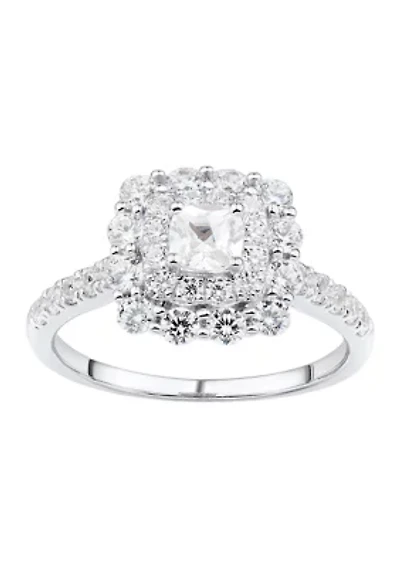 ct. t.w. Diamond Engagement Ring in 14K White Gold